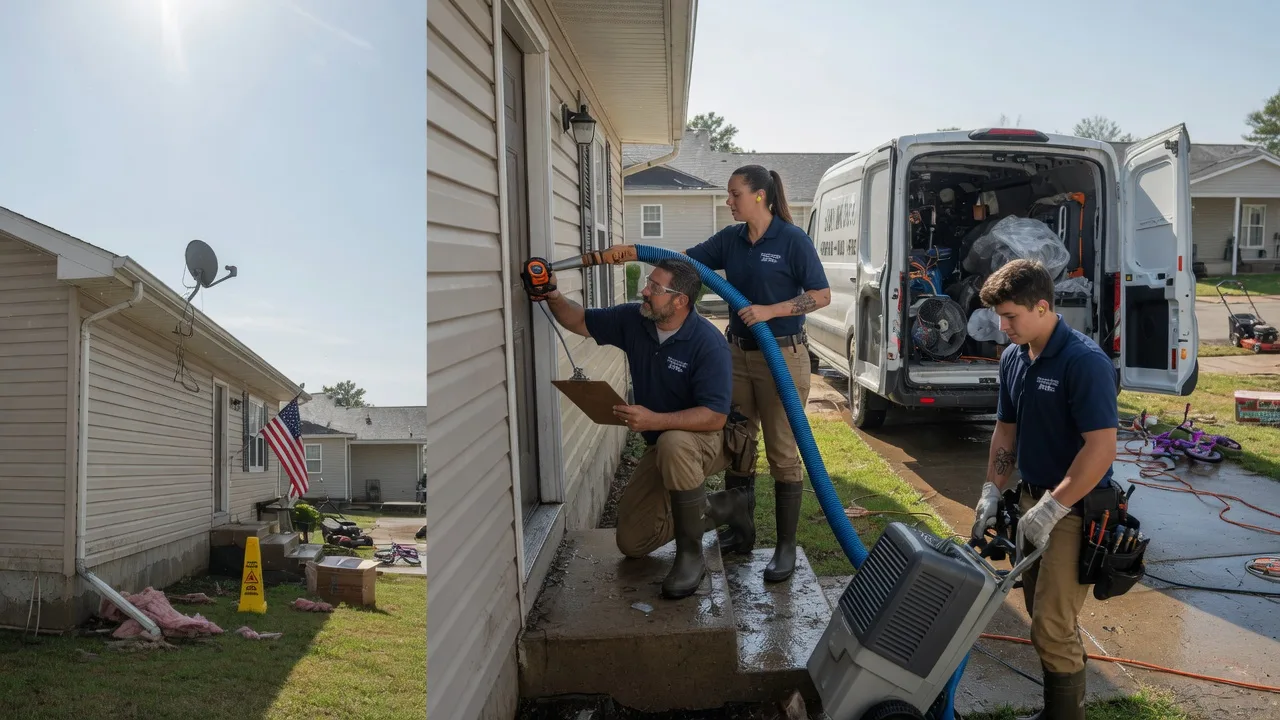 Ceiling Water Damage Restoration in Plymouth, OH near me