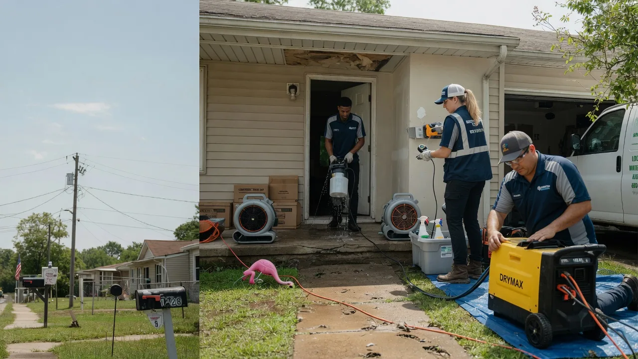 Storm Damage Water Removal in Plymouth, OH near me